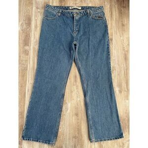 Harley Davidson Jeans Blue Med. Wash Bootcut Cotton Denim Women’s Sz 16P Petite